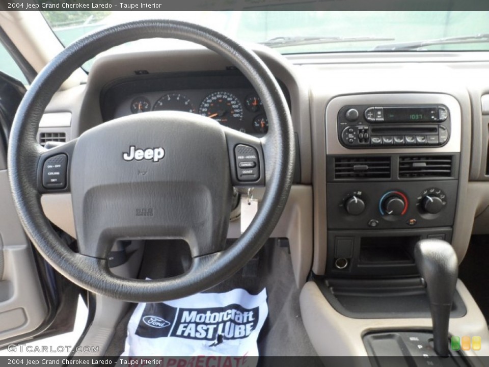 Taupe Interior Dashboard for the 2004 Jeep Grand Cherokee Laredo #51433155