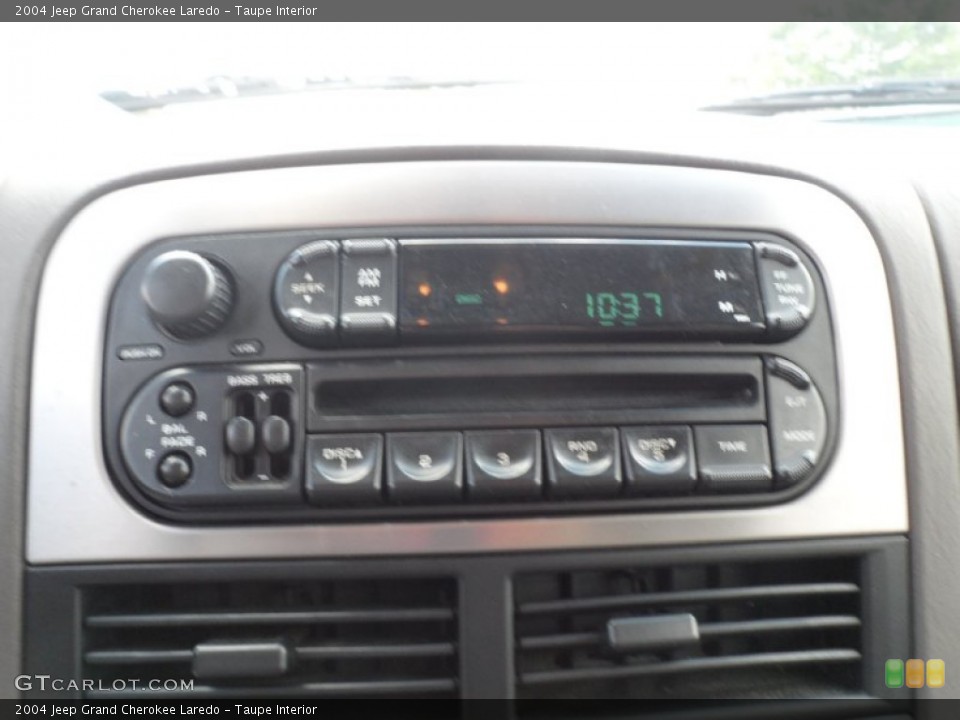 Taupe Interior Controls for the 2004 Jeep Grand Cherokee Laredo #51433182