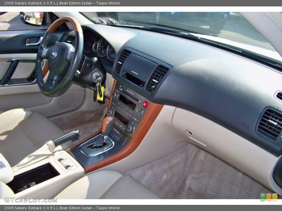 Taupe Interior Dashboard for the 2006 Subaru Outback 3.0 R L.L.Bean Edition Sedan #51433194