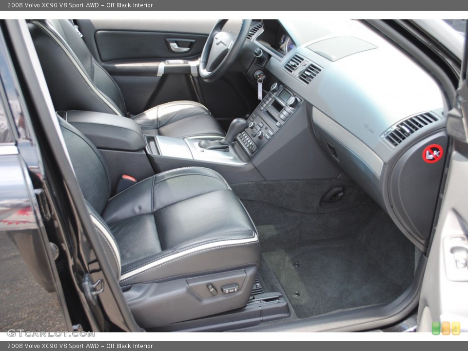 Off Black Interior Photo for the 2008 Volvo XC90 V8 Sport AWD #51433335