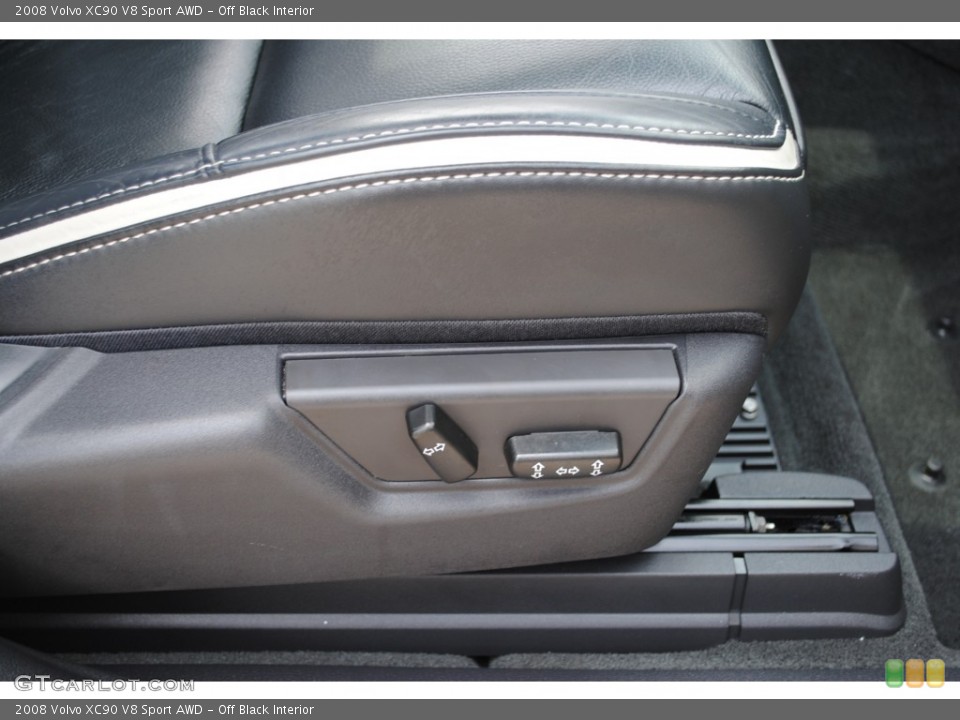 Off Black Interior Controls for the 2008 Volvo XC90 V8 Sport AWD #51433353