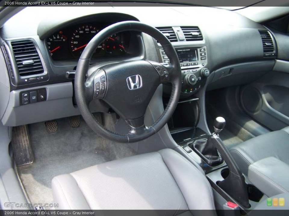 Gray Interior Photo for the 2006 Honda Accord EX-L V6 Coupe #51433506