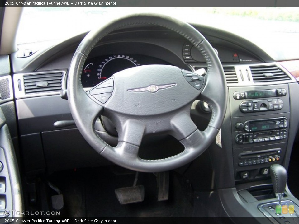 Dark Slate Gray Interior Dashboard for the 2005 Chrysler Pacifica Touring AWD #51433740