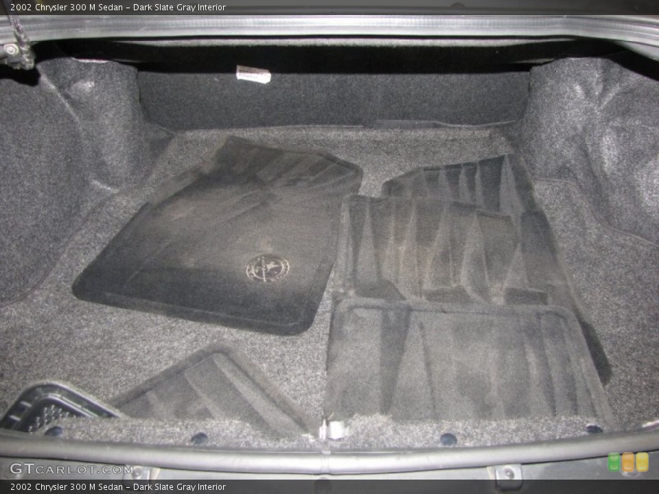 Dark Slate Gray Interior Trunk for the 2002 Chrysler 300 M Sedan #51434040