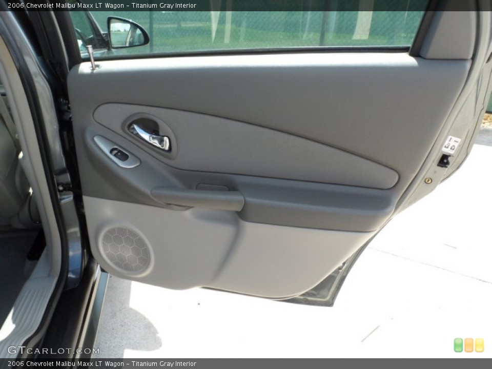 Titanium Gray Interior Door Panel for the 2006 Chevrolet Malibu Maxx LT Wagon #51435735