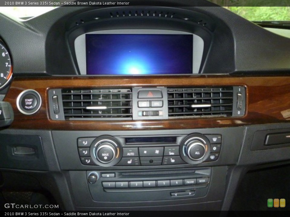 Saddle Brown Dakota Leather Interior Controls for the 2010 BMW 3 Series 335i Sedan #51436014