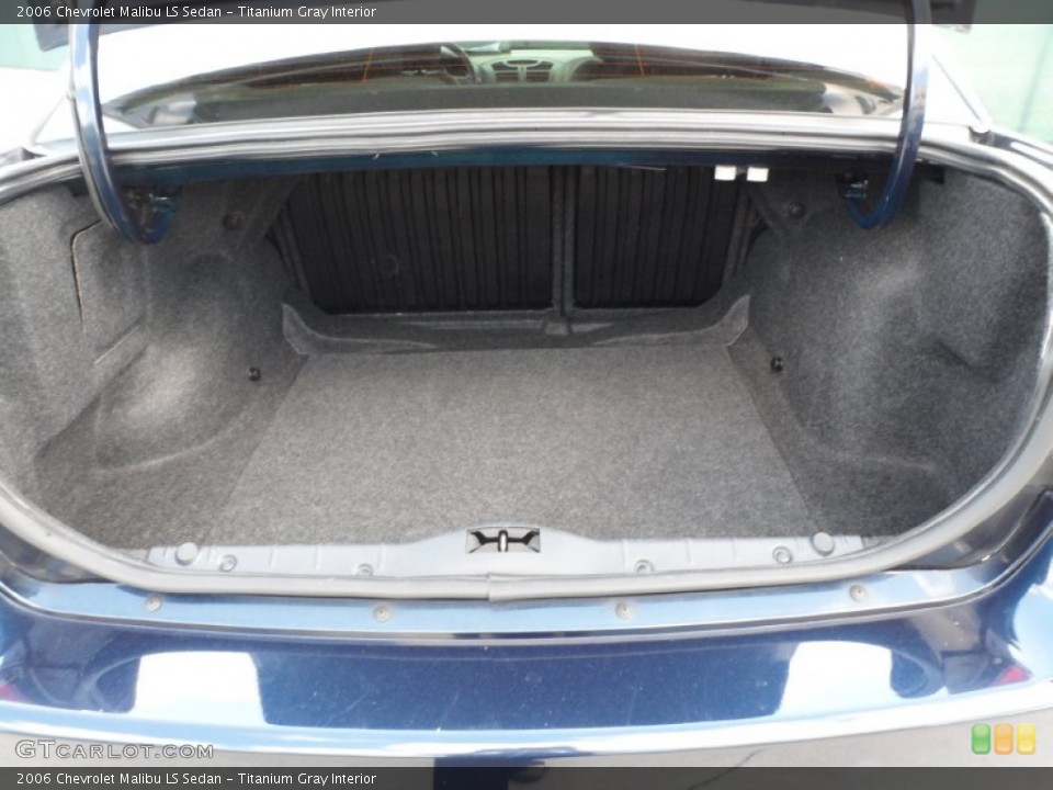 Titanium Gray Interior Trunk for the 2006 Chevrolet Malibu LS Sedan #51436533