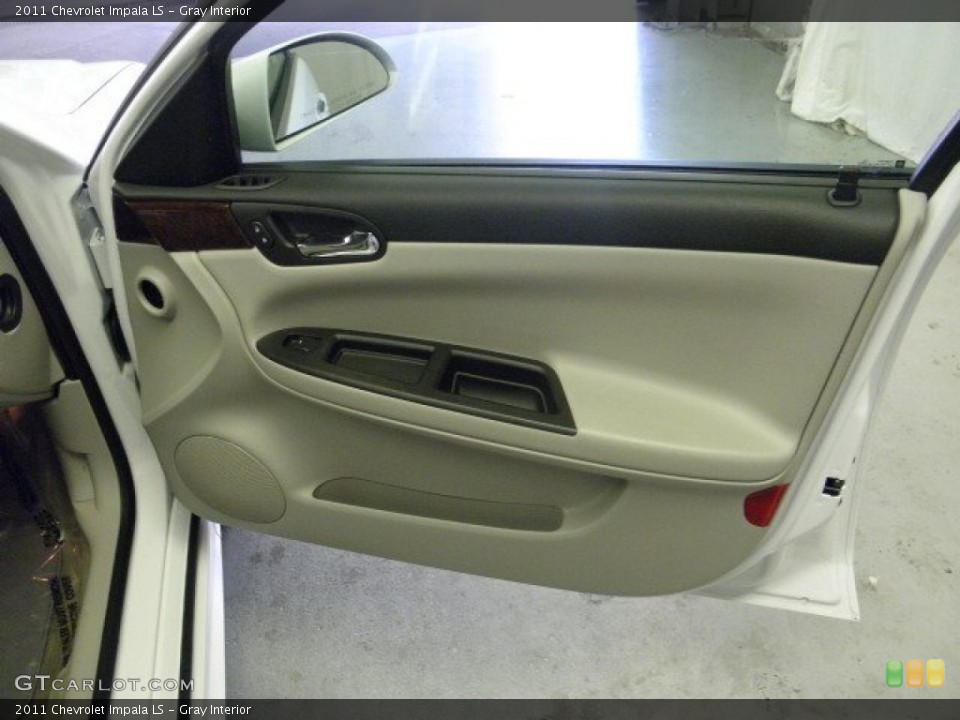 Gray Interior Door Panel for the 2011 Chevrolet Impala LS #51439530