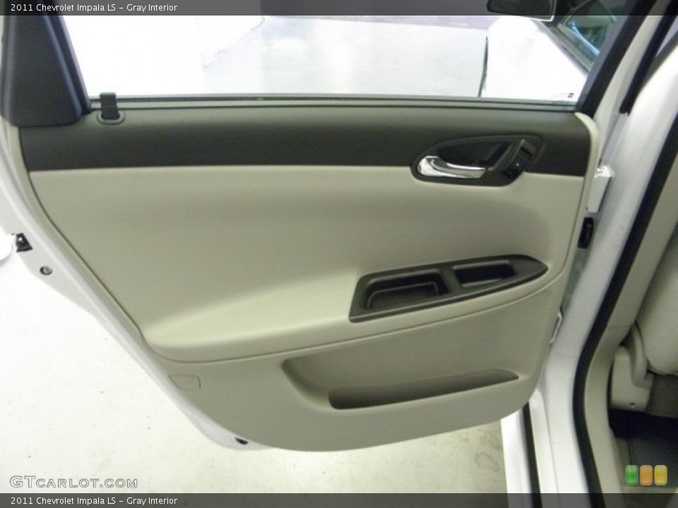 Gray Interior Door Panel for the 2011 Chevrolet Impala LS #51439632