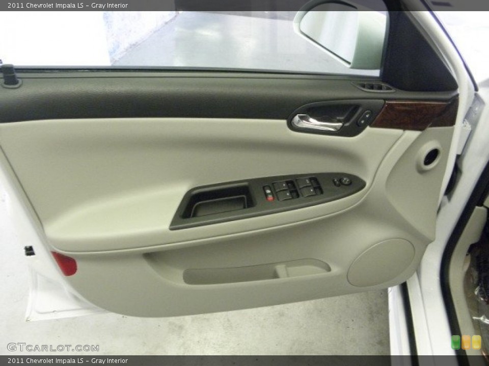 Gray Interior Door Panel for the 2011 Chevrolet Impala LS #51439662