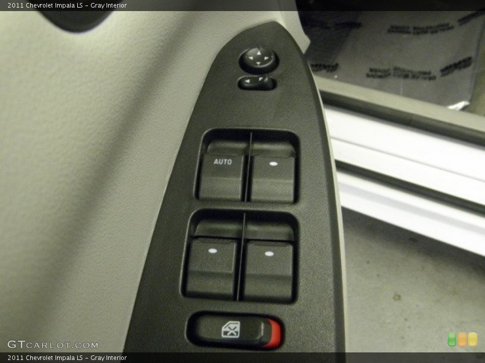 Gray Interior Controls for the 2011 Chevrolet Impala LS #51439677