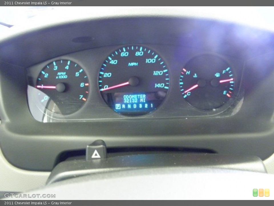 Gray Interior Gauges for the 2011 Chevrolet Impala LS #51439722