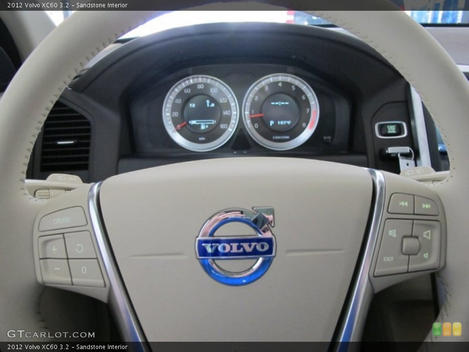 Sandstone Interior Steering Wheel for the 2012 Volvo XC60 3.2 #51439779