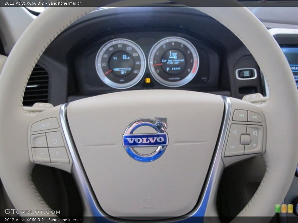 Sandstone Interior Steering Wheel for the 2012 Volvo XC60 3.2 #51440043