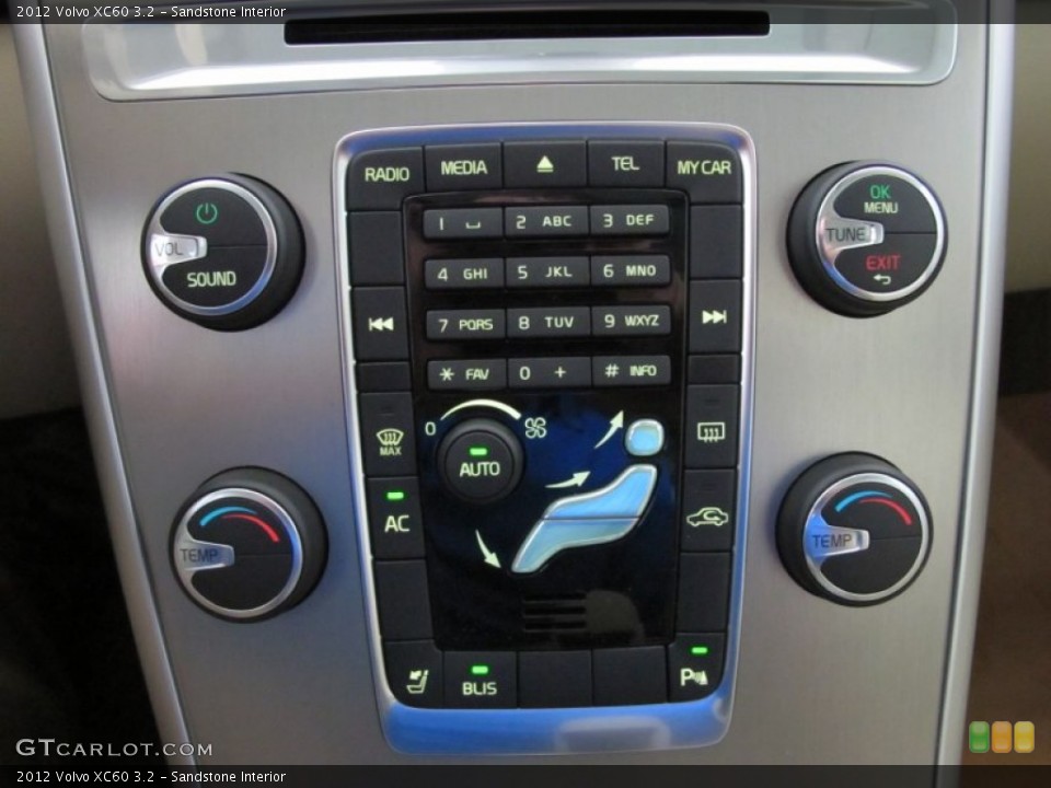 Sandstone Interior Controls for the 2012 Volvo XC60 3.2 #51440349