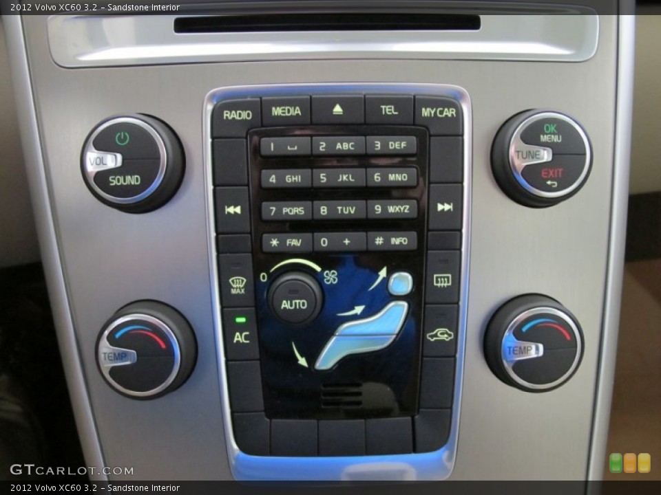 Sandstone Interior Controls for the 2012 Volvo XC60 3.2 #51440625