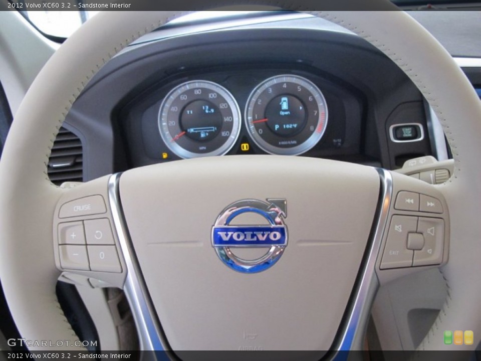 Sandstone Interior Steering Wheel for the 2012 Volvo XC60 3.2 #51440871