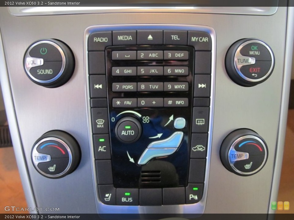 Sandstone Interior Controls for the 2012 Volvo XC60 3.2 #51440898