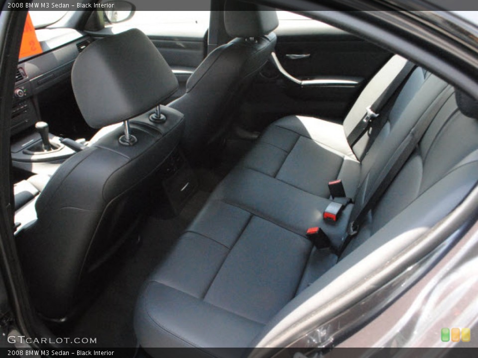 Black Interior Photo for the 2008 BMW M3 Sedan #51442098