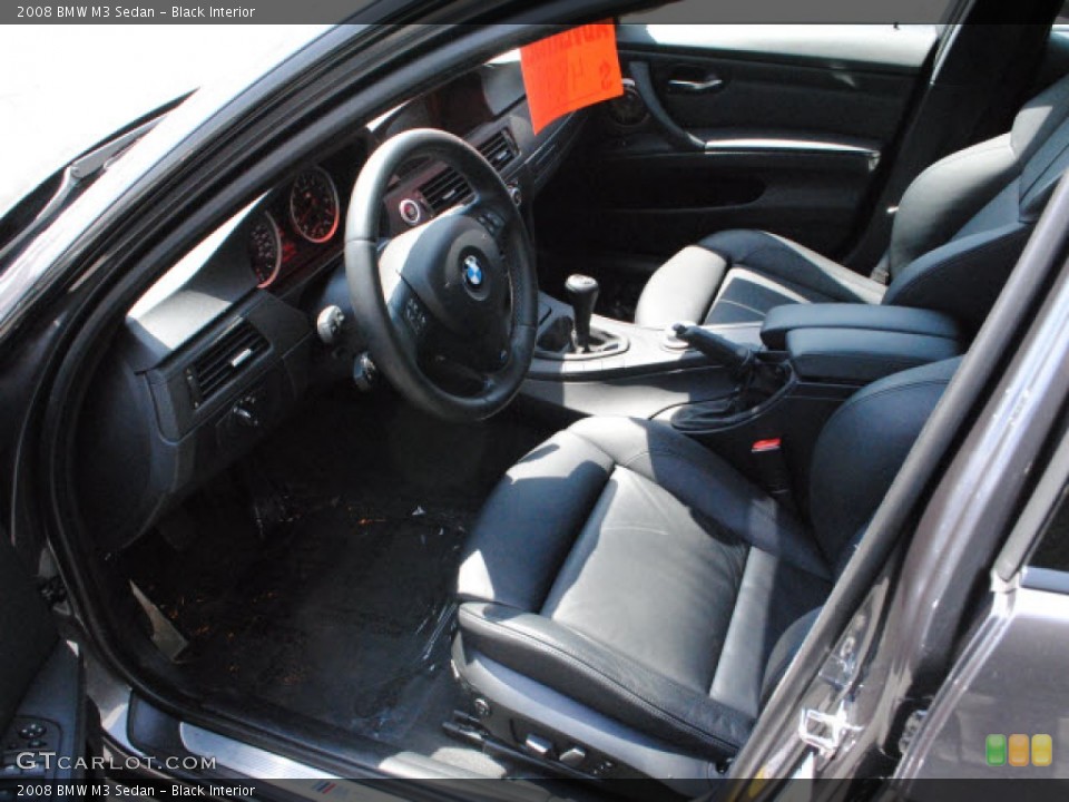 Black Interior Photo for the 2008 BMW M3 Sedan #51442134