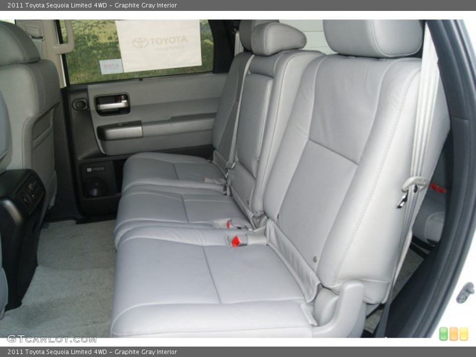 Graphite Gray Interior Photo for the 2011 Toyota Sequoia Limited 4WD #51442563