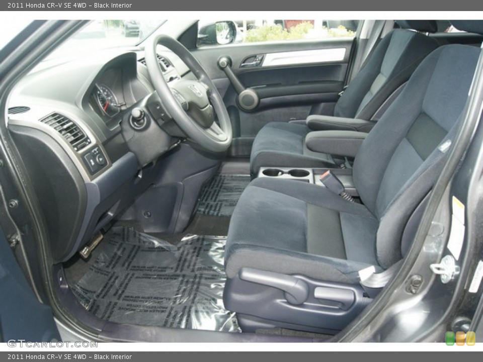Black Interior Photo for the 2011 Honda CR-V SE 4WD #51443730