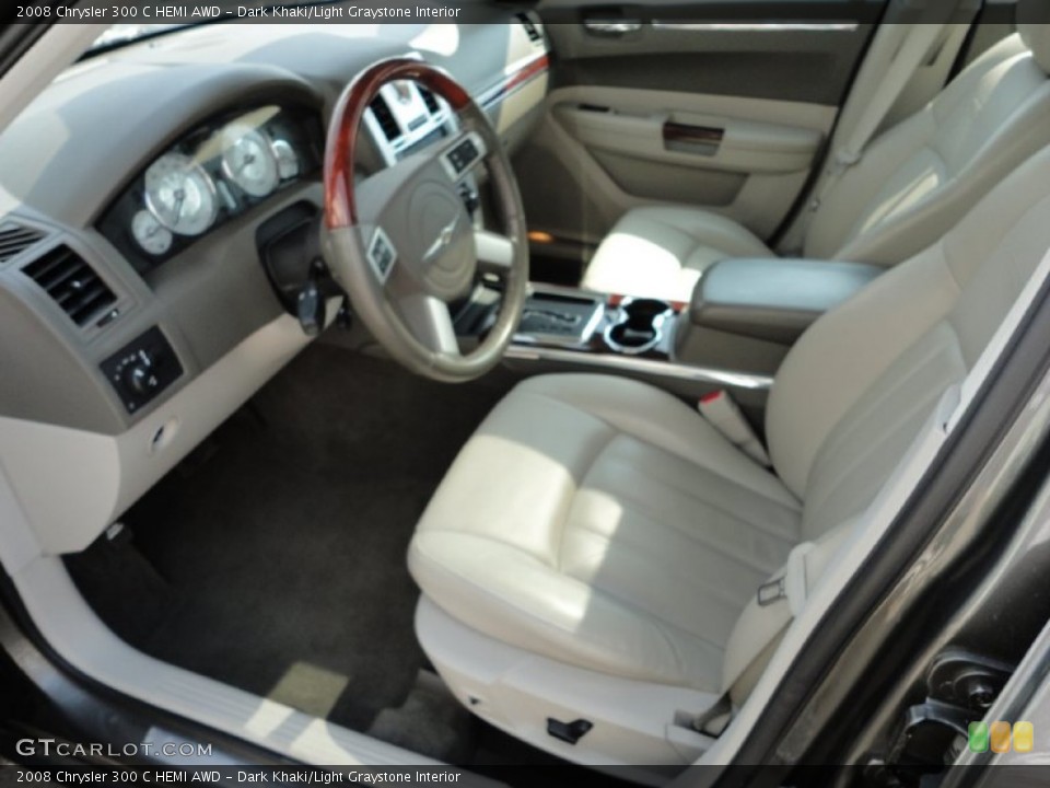 Dark Khaki/Light Graystone Interior Photo for the 2008 Chrysler 300 C HEMI AWD #51444483