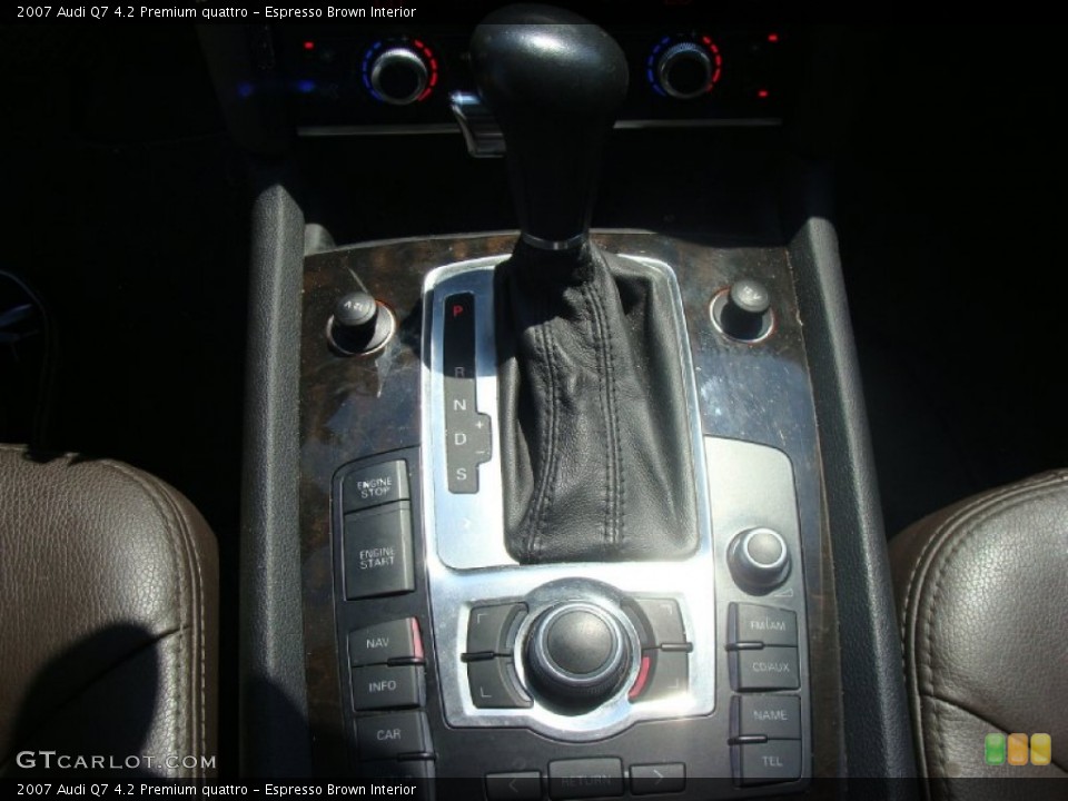 Espresso Brown Interior Transmission for the 2007 Audi Q7 4.2 Premium quattro #51448779