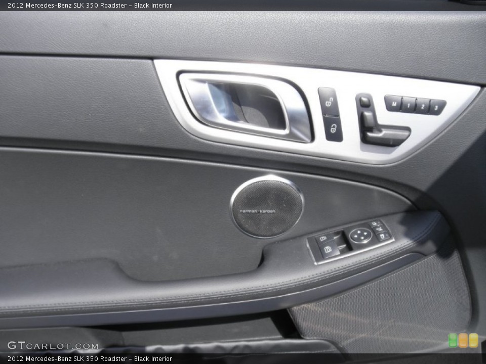 Black Interior Controls for the 2012 Mercedes-Benz SLK 350 Roadster #51448854