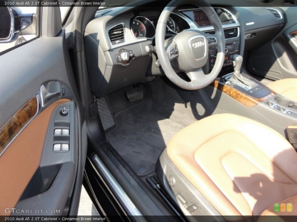 Cinnamon Brown Interior Dashboard for the 2010 Audi A5 2.0T Cabriolet #51449574