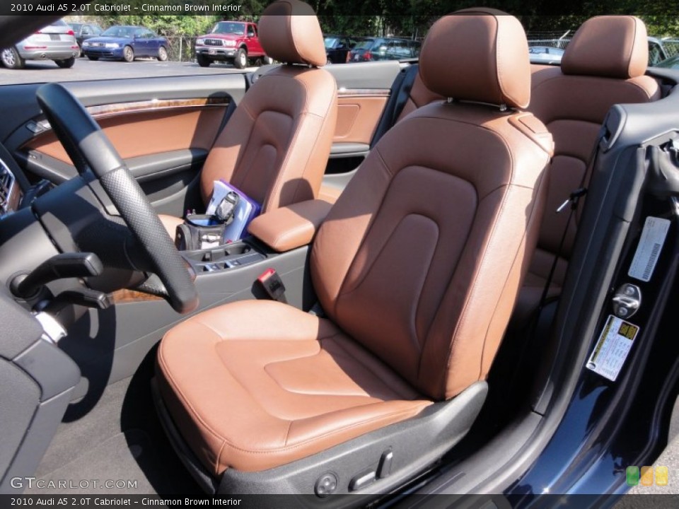 Cinnamon Brown Interior Photo for the 2010 Audi A5 2.0T Cabriolet #51449628