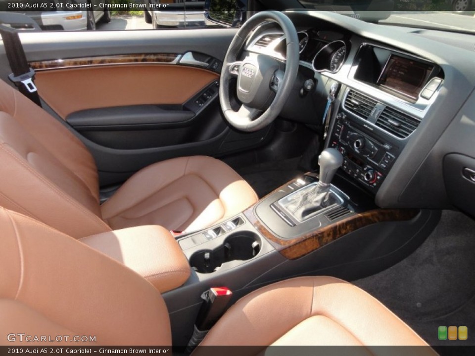 Cinnamon Brown Interior Photo for the 2010 Audi A5 2.0T Cabriolet #51449661