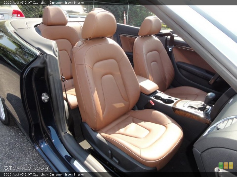 Cinnamon Brown Interior Photo for the 2010 Audi A5 2.0T Cabriolet #51449688