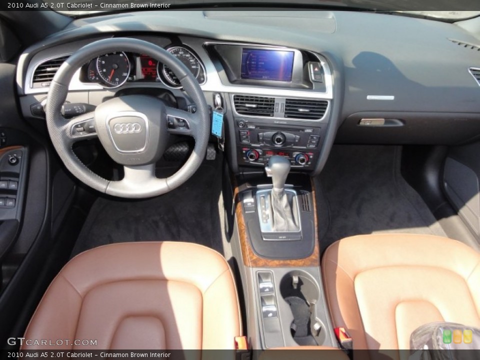 Cinnamon Brown Interior Dashboard for the 2010 Audi A5 2.0T Cabriolet #51449832