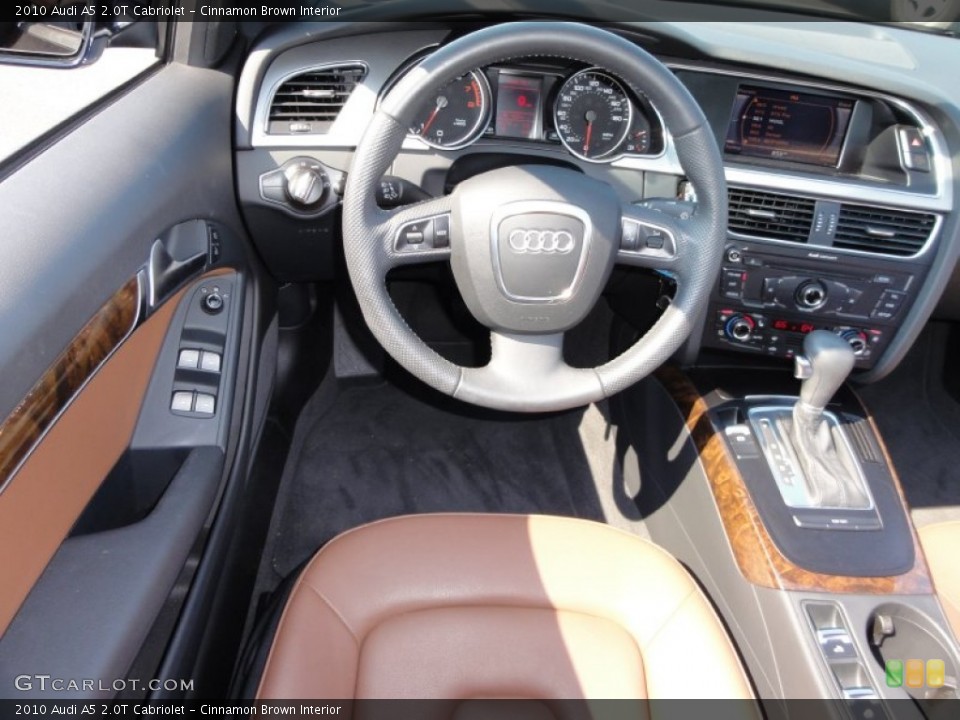 Cinnamon Brown Interior Dashboard for the 2010 Audi A5 2.0T Cabriolet #51449850