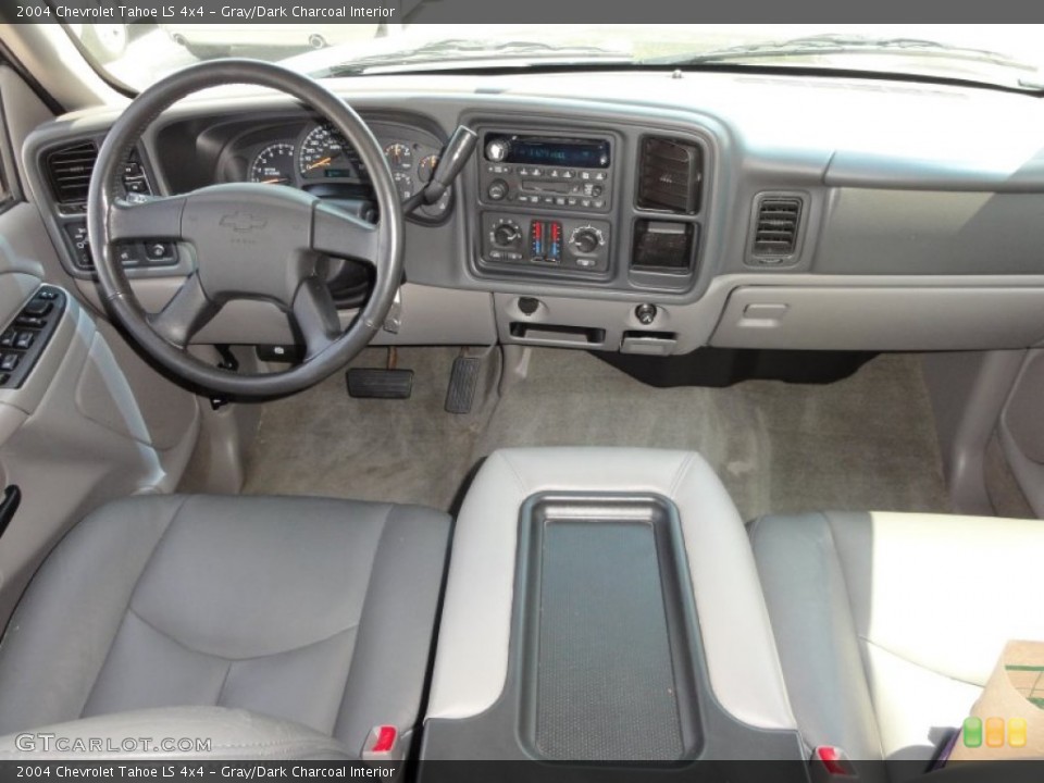 Gray/Dark Charcoal Interior Dashboard for the 2004 Chevrolet Tahoe LS 4x4 #51452835