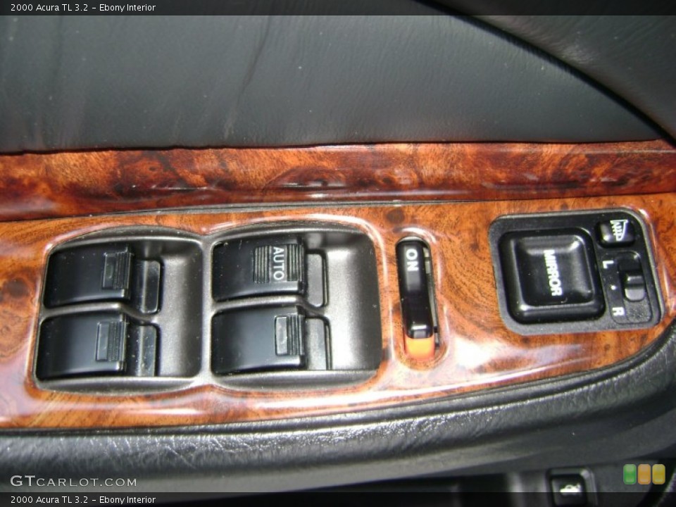 Ebony Interior Controls for the 2000 Acura TL 3.2 #51453444