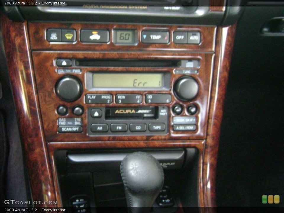 Ebony Interior Controls for the 2000 Acura TL 3.2 #51453501