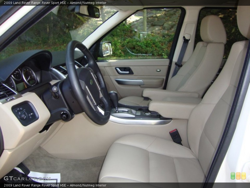 Almond/Nutmeg Interior Photo for the 2009 Land Rover Range Rover Sport HSE #51453603
