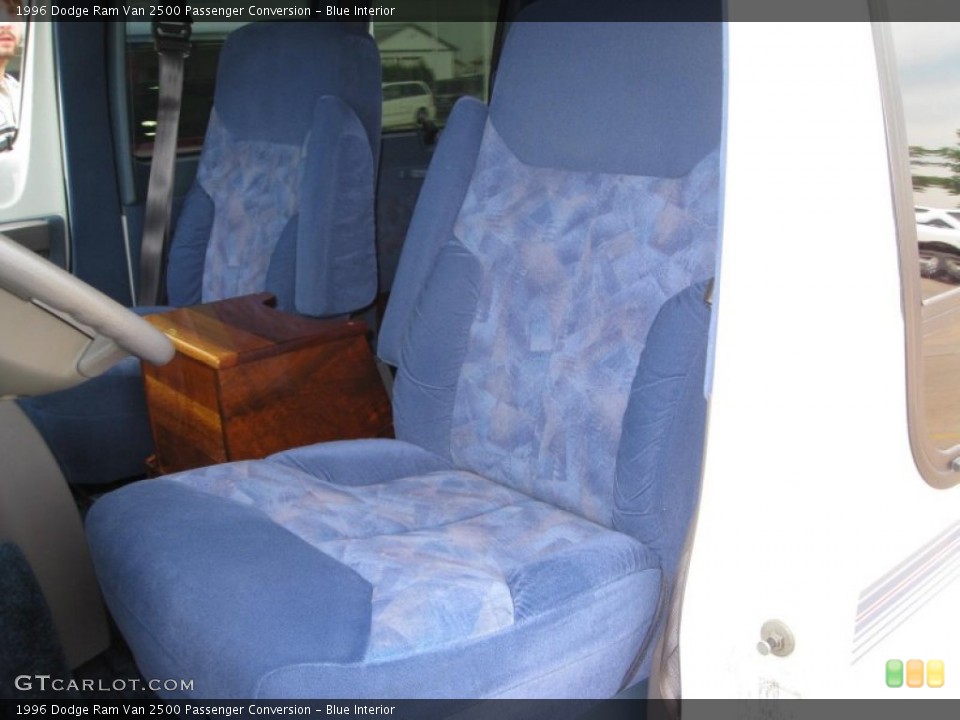 Blue Interior Photo for the 1996 Dodge Ram Van 2500 Passenger Conversion #51455676