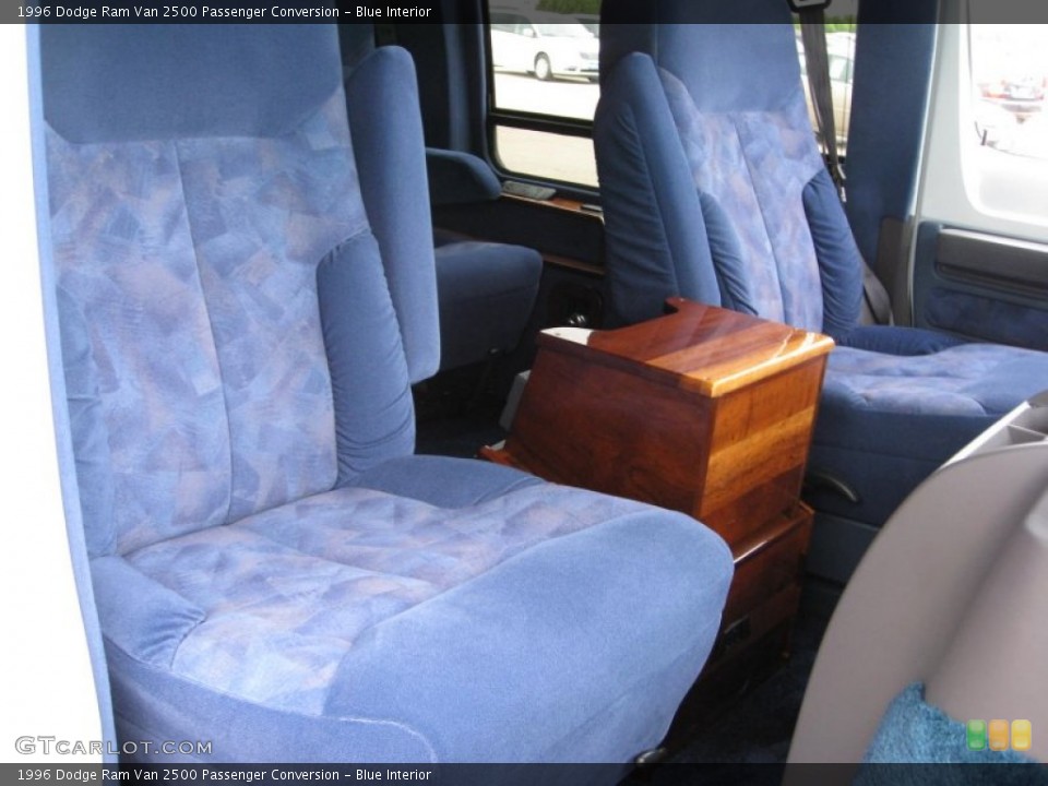 Blue Interior Photo for the 1996 Dodge Ram Van 2500 Passenger Conversion #51455691