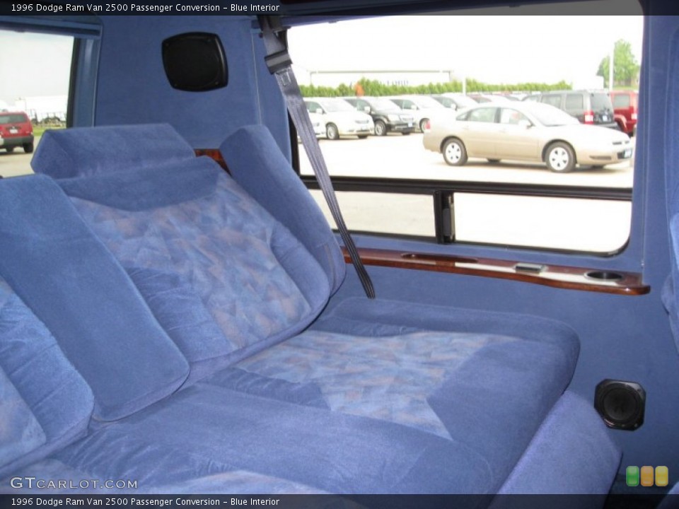 Blue Interior Photo for the 1996 Dodge Ram Van 2500 Passenger Conversion #51455709