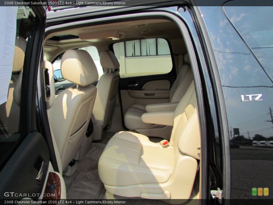 Light Cashmere/Ebony Interior Photo for the 2008 Chevrolet Suburban 1500 LTZ 4x4 #51455862