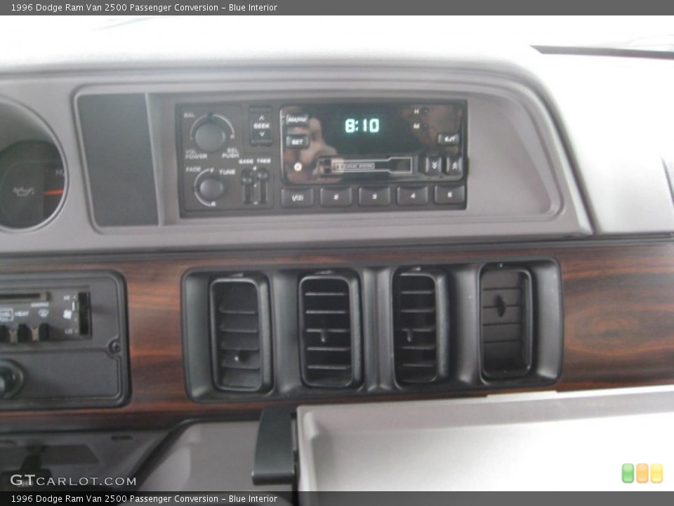 Blue Interior Controls for the 1996 Dodge Ram Van 2500 Passenger Conversion #51455943