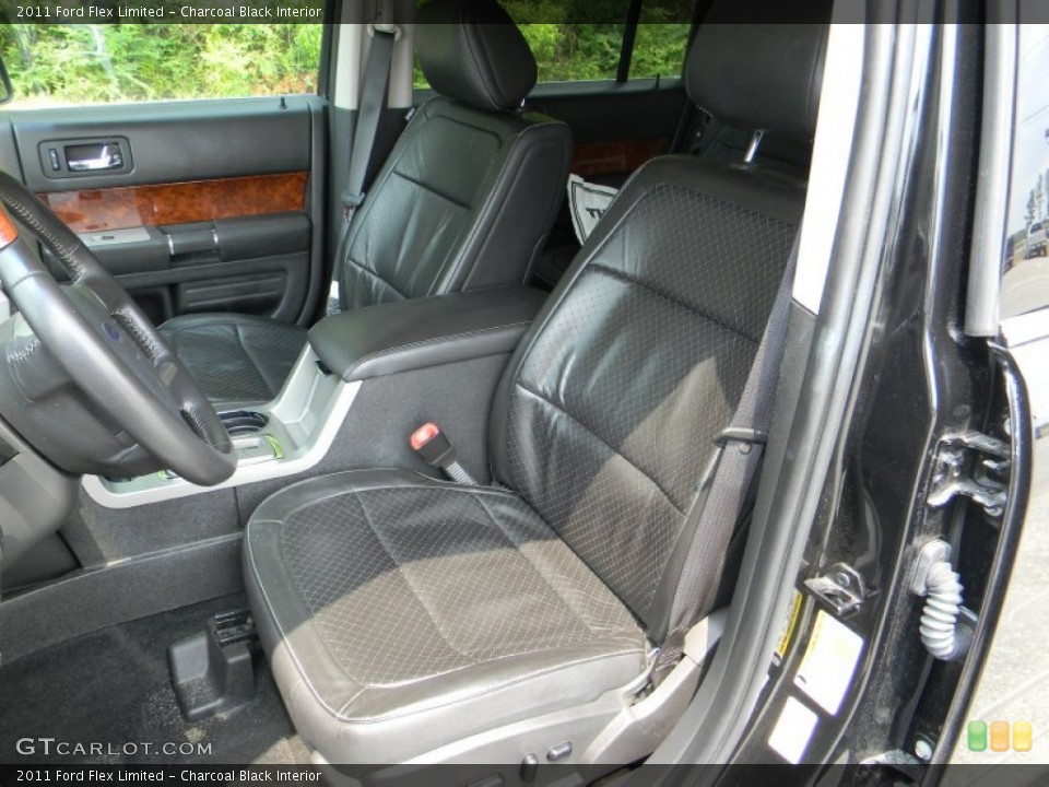 Charcoal Black Interior Photo for the 2011 Ford Flex Limited #51456204