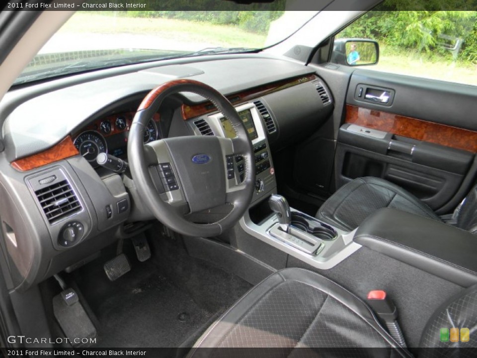 Charcoal Black Interior Prime Interior for the 2011 Ford Flex Limited #51456222