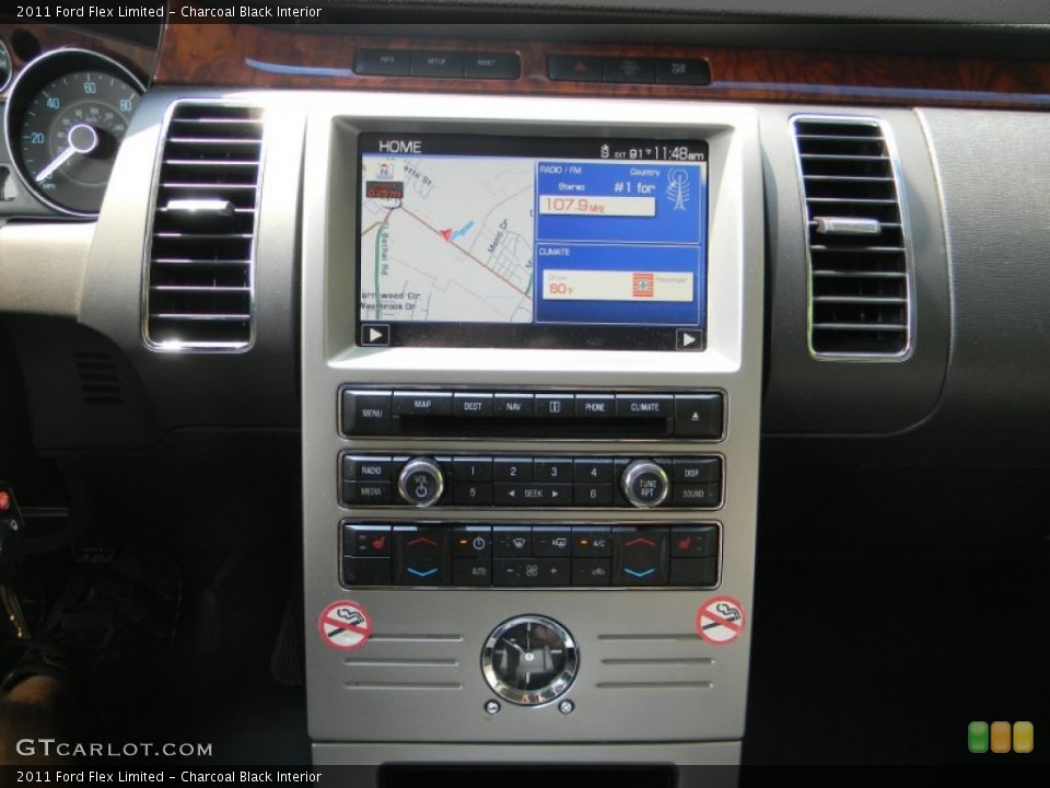 Charcoal Black Interior Controls for the 2011 Ford Flex Limited #51456327