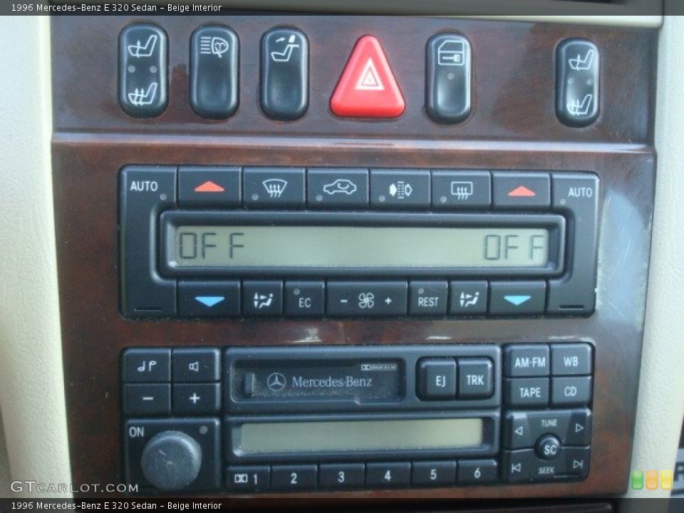 Beige Interior Controls for the 1996 Mercedes-Benz E 320 Sedan #51457953