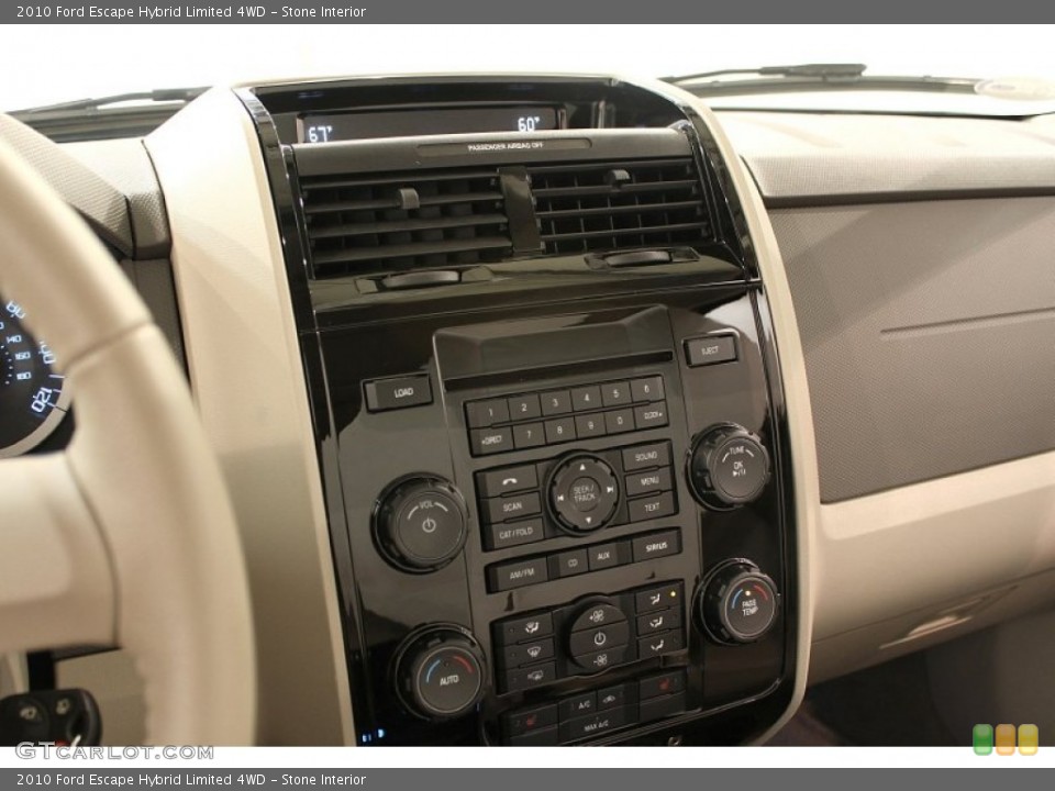 Stone Interior Controls for the 2010 Ford Escape Hybrid Limited 4WD #51458898