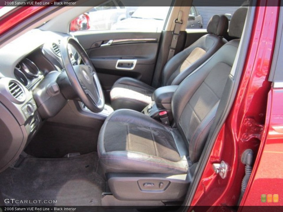 Black Interior Photo for the 2008 Saturn VUE Red Line #51459075